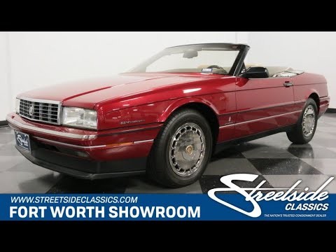 1993 Cadillac Allante (CC-1327297) for sale in Ft Worth, Texas