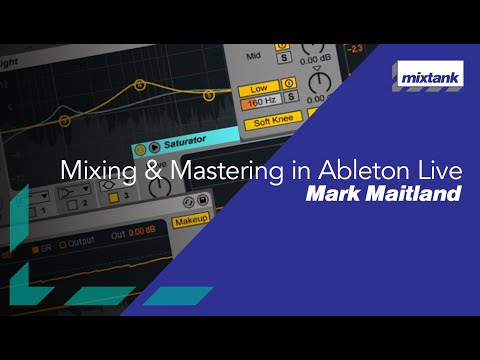 Free Download Mixing & Mastering in ABLETON LiVE