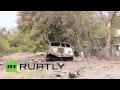 Ukraine: Destroyed armoured column abandoned in ...