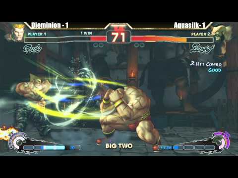 SSF4 AE 2012 Losers Finals Dieminion vs Aquasilk - Big Two #6 Tournament Sponsored by TGS
