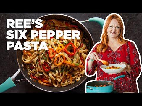 SIX PEPPER Pasta with Ree Drummond 🌶️ | The Pioneer...