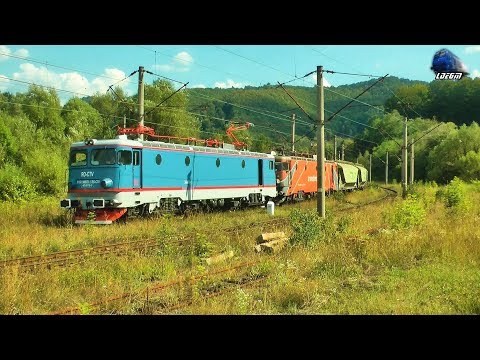 LE5100KW 40-0678-9 & 40-0709-8 & Marfar CTV Freight Train in Gara Bănița Station - 03 September 2019