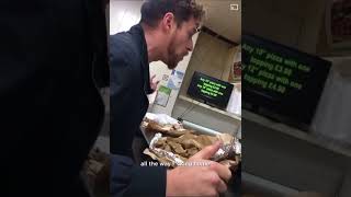 Funny geordie demands garlic sauce from kebab shop🤣