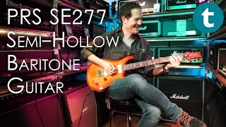 Video thumbnail for PRS SE277 Semi-Hollow Baritone Guitar Demo by Thomann's Guitars & Basses
