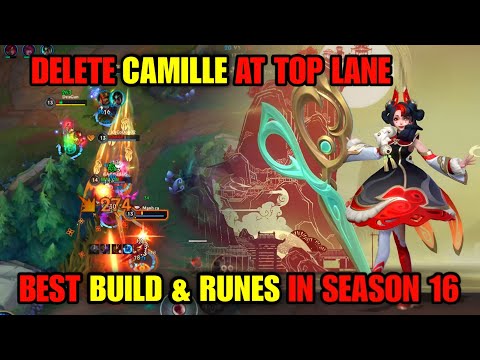 ✂️ WILD RIFT MYTHMAKER GWEN TOP LANE GAMEPLAY IN SEASON 16 (BUILD & RUNES)