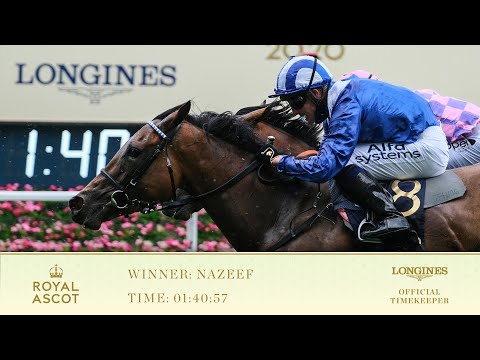 Nazeef wins the Duke Of Cambridge Stakes