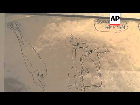 Whimsical drawings, poems and prose created by John Lennon for his acclaimed books "In His Own Write