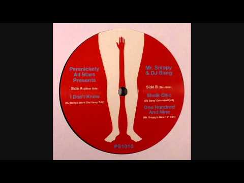 Persnickety All Stars - One Hundred And  Nine (Mr Snippy New 12'' Edit)