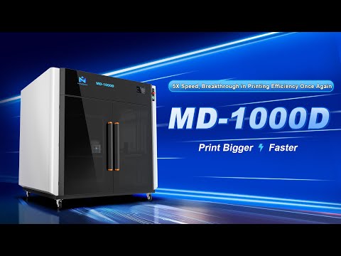 Mingda MD-1000D Industrial 3D Printer Demo Mingda MD-1000D Industrial 3D Printer Demo