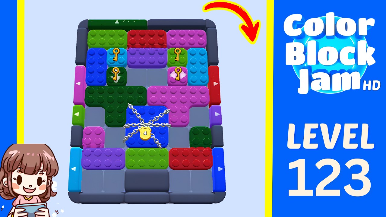Level 126 Guide - Color Block Jam Solution