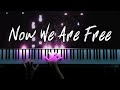 Gladiator - Now We Are Free | Hans Zimmer, Lisa Gerrard (Piano Tutorial) - Cover