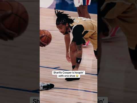 Not even a lost shoe can stop Sharife Cooper 👟 #wizards #highlights #detroitpistons #nba #shorts