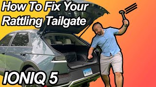 Fix for Ioniq 5 Tailgate Rattles Available | Grab Your Mallets!