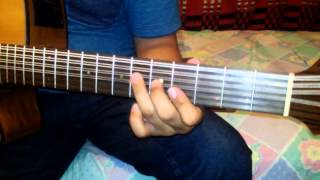 Bonito y Bello (TUTORIAL) con guitarra