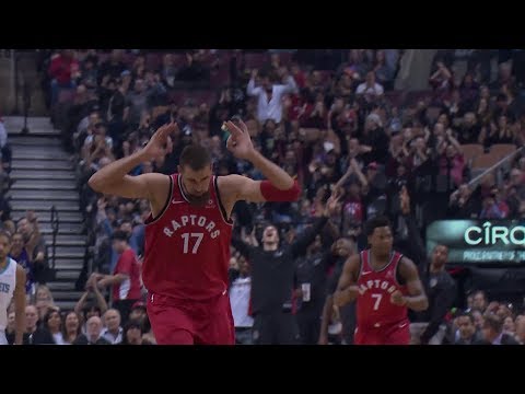 Raptors Highlights: Valanciunas Splashes The Three - March 4, 2018