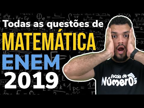TODAS as questões de MATEMÁTICA | ENEM 2019