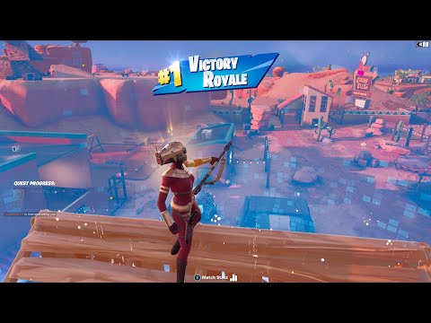 ZORII BLISS+REY'S QUARTERSTAFF PICKAXE IN FORTNITE Chapter 3 Season 2 Solo Gameplay #EpicPartner