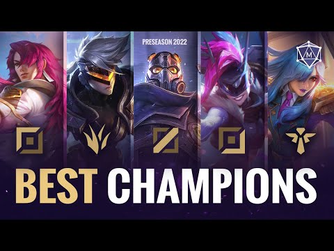 BEST Champions for EVERY Role in Preseason 2022