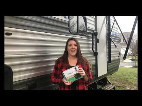 Mechanical RV Door Lock Install by Fireside Weekenders