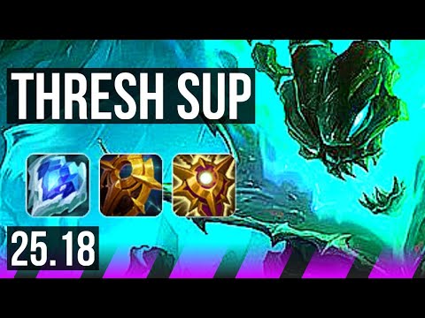 THRESH & Varus vs BLITZCRANK & Kai'Sa (SUP) | KR Master | 25.18