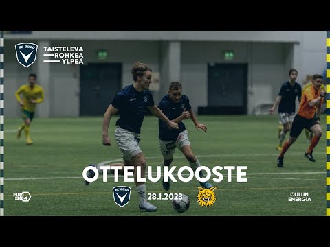 ACOTV: Ottelukooste AC Oulu - Ilves 28.1.2023 (Liigacup)
