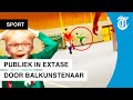 Balkunstenaar maakt publiek gek - DOELPUNT VAN DE WEEK