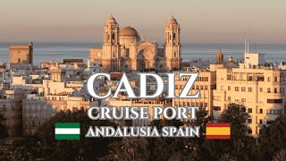 🚢😎🚶‍♀️💖A tour of the Andalucian city and cruise port of CADIZ in Spain💖🚶‍♀️😎🚢