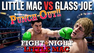 ファイトナイト：リトル・マック vs. グラス・ジョー‼️