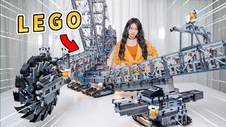 時代的狂，挖掘的王！我造出了終極LEGO斗輪挖掘機！Bagger 288 MOC