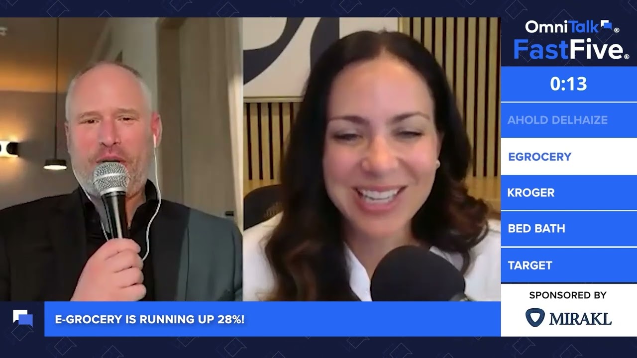 E-Grocery Just Surged 28% And Regional Grocers Should Look to Sweden | Fast Five Shorts