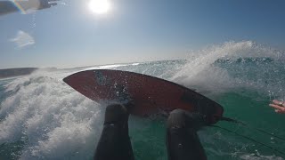 POV SURFING FUN CORNWALL BEACH BREAK