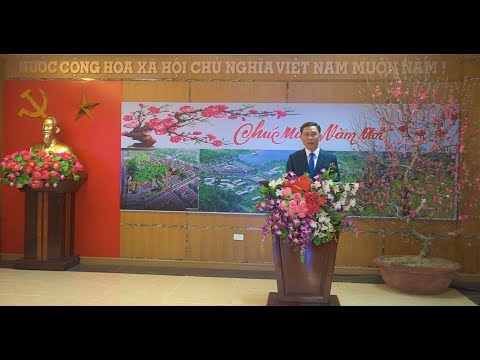 Lời chúc mừng năm mới của đồng chí Nguyễn Anh Chuyên - Tỉnh Ủy viên, Bí thư Huyện ủy Bảo Yên