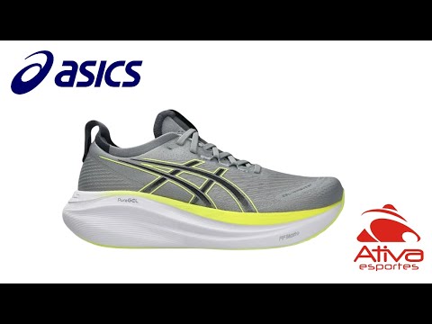 Tênis Asics Gel Nimbus 27 Masculino 1011B958-022 - Ativa Esportes