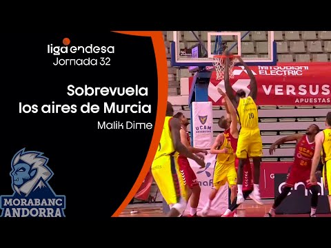 Malik Dimè... volando en Murcia
