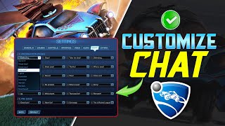 How to Customize Quick Chat in Rocket League on PC | Change Quick Chats in Rocket League