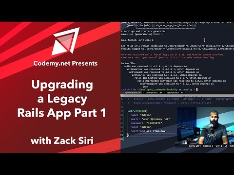 Rails: Upgrading a Legacy Rails App Part 1