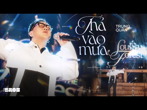THẢ VÀO MƯA 2023 Version | Trung Quân x Phạm Toàn Thắng | Live at Soul of the Forest