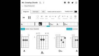 Download lagu Ozzy Osbourne  : Mr  Crowley | Guitar Chord mp3