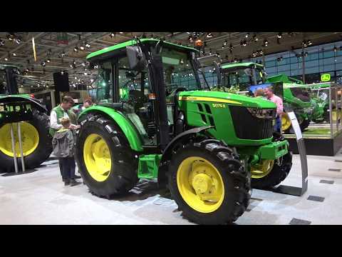 The JOHN DEERE 5075E tractor 2020