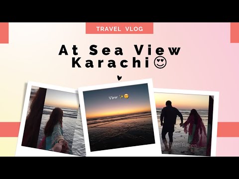 A day in Sea View Karachi Beach | Travel Vlog | Life With Rabea  #seaviewkarachi #karachibeach