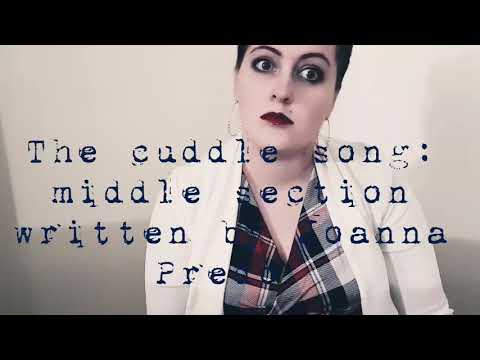 It's so nice to have a cuddle (children's song). Original jazz arrangement.