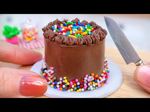 Satisfying Miniature AMAZING Chocolate Cake Decorating Tutorials 🎂 Easy and Tasty Mini Yummy Recipe