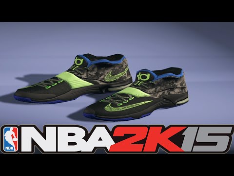 NBA 2K15 Shoe Creator - Nike KD 7 Electric Eel [#NBA2K15]