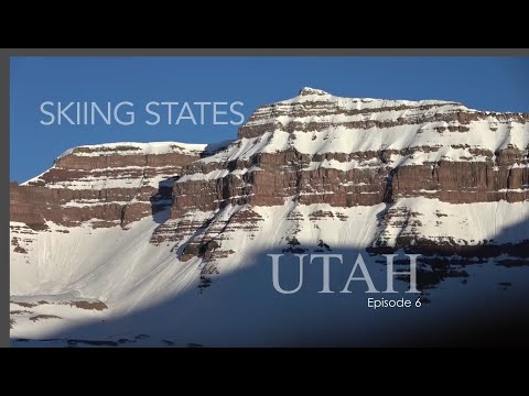 Skiing States Utah - Kings Peak