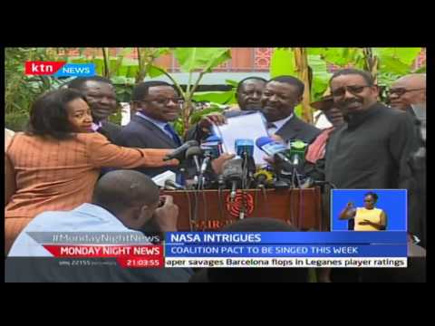 Unveiling of NASA flag bearer to wait as principals still discussing rules of agreement