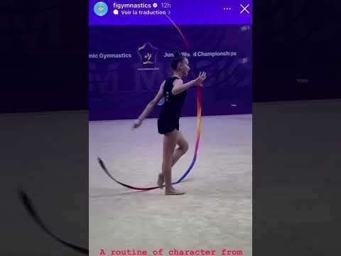 Podium training JUNIOR WORLDS CHAMPIONSHIP CLUJ-NAPOCA (ROU) 2023