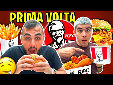 🍔🍟 MANGIO PER LA PRIMA VOLTA KFC con @shaleboom! *goduria*