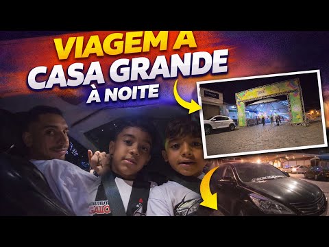 Fomos pra Casa Grande e passamos em Queluzito/MG. 
