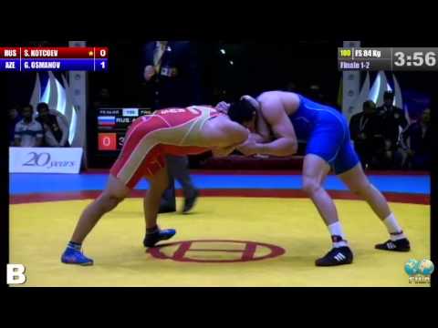 GGP2013 / Soslan Kotchoev (RUS) - Hamzat OSMANOV - FS 84 kg gold medal match