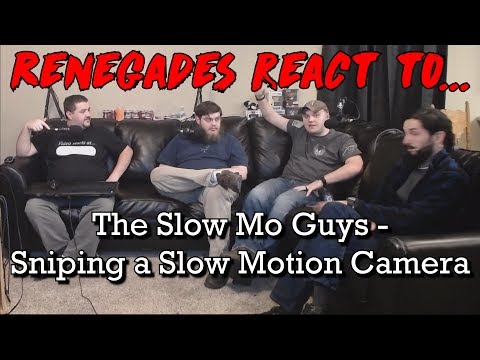Renegades React to... The Slow Mo Guys - Sniping a Slow Motion Camera